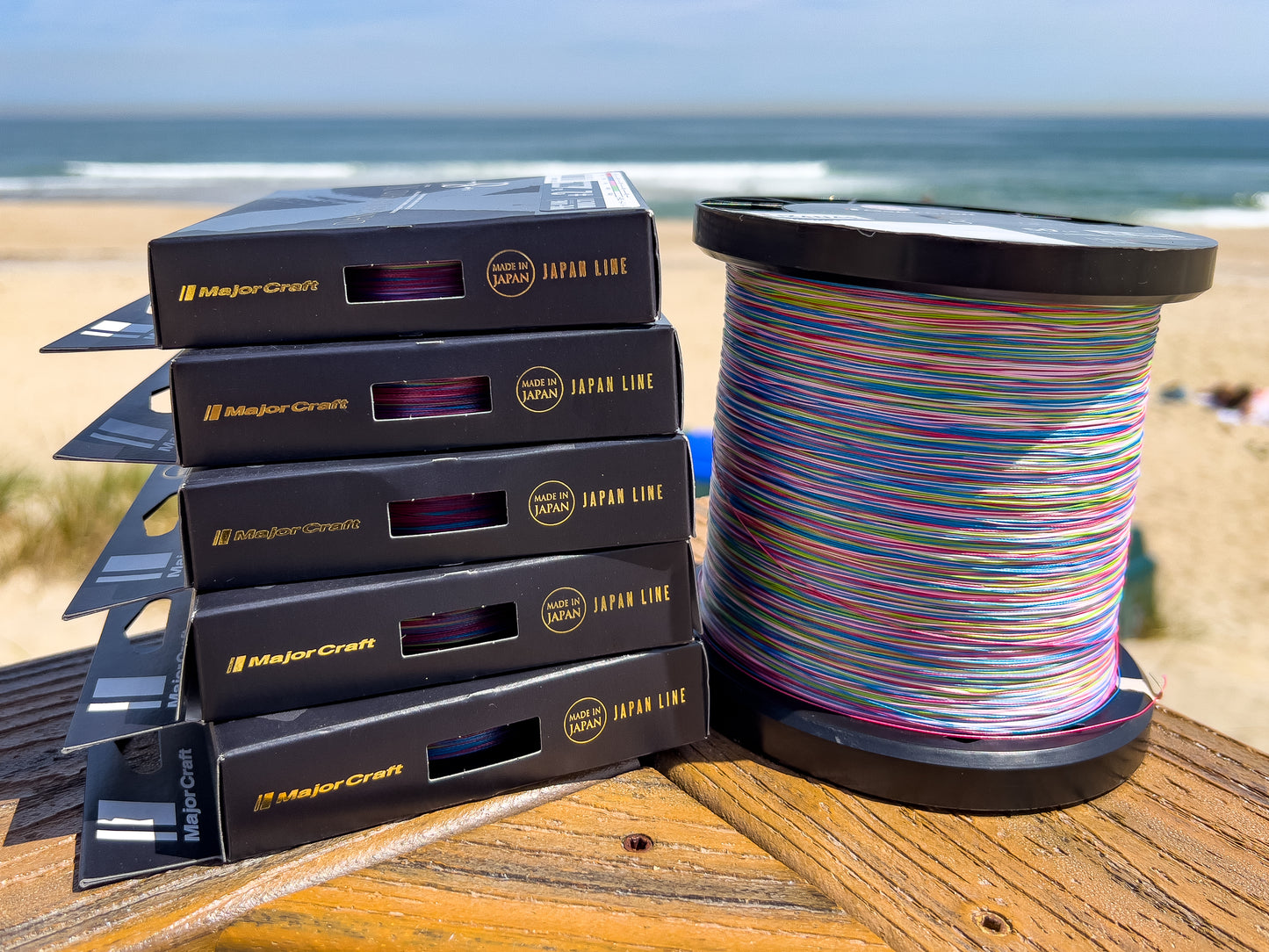 DANGAN BRAID X (CROSS) X8 3280yd (3000m) MULTI COLOR