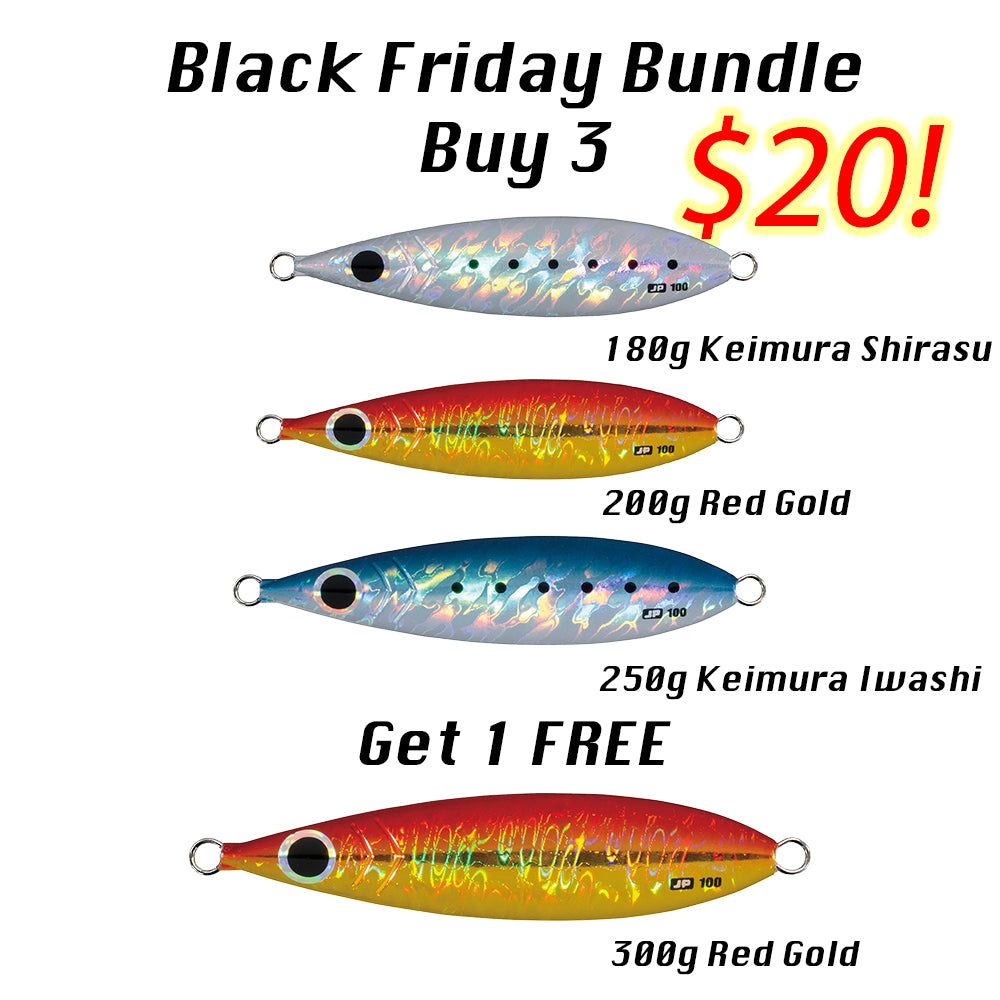 BLACK FRIDAY Slow Pitch Jig Bundle