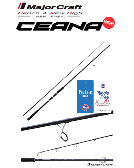 CEANA LIGHT SHORE JIGGING – Major Craft America
