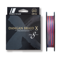 Load image into Gallery viewer, DANGAN BRAID X (CROSS) X8 218yd (200m) MULTI COLOR
